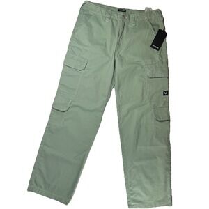 True Religion Green Military Utility Cargo Pants Womens Size 29 NWT $139 MSRP